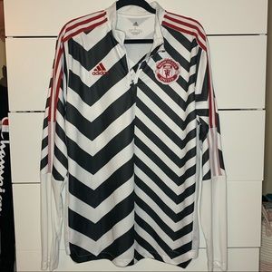 Adidas Manchester United Soccer Quarter Zip